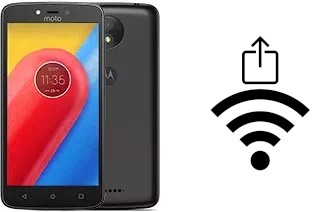 Generar QR con la clave Wifi en un Motorola Moto C