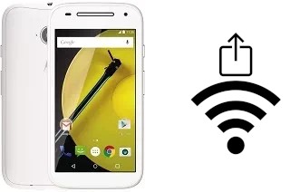 Generar QR con la clave Wifi en un Motorola Moto E Dual SIM (2nd gen)