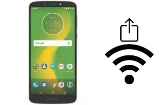 Generar QR con la clave Wifi en un Motorola Moto E5 Supra