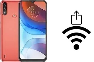Generar QR con la clave Wifi en un Motorola Moto E7 Power