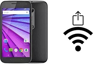 Generar QR con la clave Wifi en un Motorola Moto G Dual SIM (3rd gen)