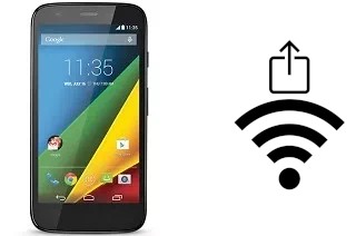 Generar QR con la clave Wifi en un Motorola Moto G