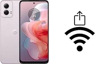 Generar QR con la clave Wifi en un Motorola Moto G Power (2024)