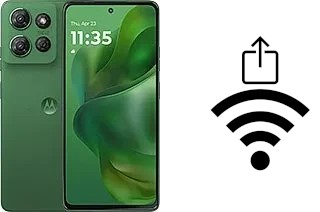 Generar QR con la clave Wifi en un Motorola Moto G Power (2025)