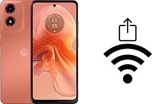 Generar QR con la clave Wifi en un Motorola Moto G04s