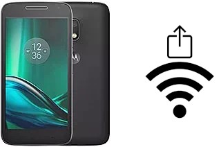Generar QR con la clave Wifi en un Motorola Moto G4 Play