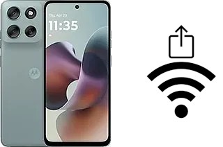 Generar QR con la clave Wifi en un Motorola Moto G56