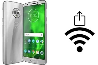 Generar QR con la clave Wifi en un Motorola Moto G6