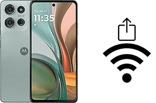 Generar QR con la clave Wifi en un Motorola Moto G75