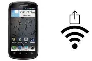 Generar QR con la clave Wifi en un Motorola MOTO XT882