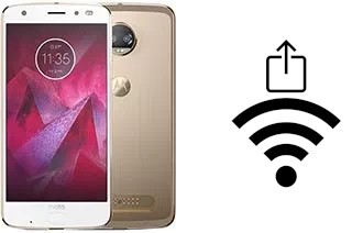 Generar QR con la clave Wifi en un Motorola Moto Z2 Force