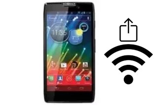 Generar QR con la clave Wifi en un Motorola RAZR HD