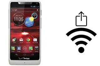 Generar QR con la clave Wifi en un Motorola DROID RAZR M