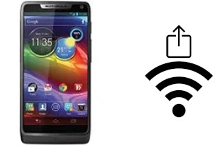 Generar QR con la clave Wifi en un Motorola RAZR M XT905