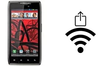 Generar QR con la clave Wifi en un Motorola RAZR MAXX