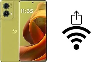 Generar QR con la clave Wifi en un Motorola S50 Neo