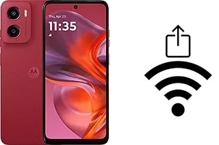 Generar QR con la clave Wifi en un Motorola Moto G05