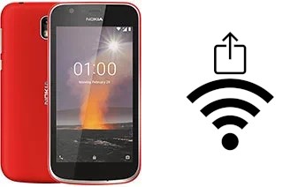 Generar QR con la clave Wifi en un Nokia 1