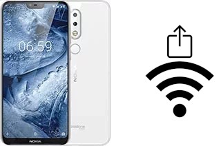 Generar QR con la clave Wifi en un Nokia 6.1 Plus