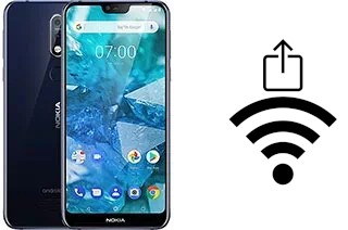 Generar QR con la clave Wifi en un Nokia 7.1 Plus (Nokia X7)
