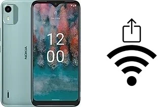 Generar QR con la clave Wifi en un Nokia C12