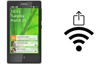Generar QR con la clave Wifi en un Nokia X+