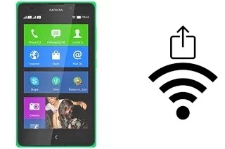 Generar QR con la clave Wifi en un Nokia XL