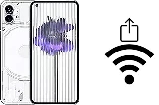 Generar QR con la clave Wifi en un Nothing Phone (1)