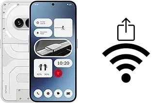 Generar QR con la clave Wifi en un Nothing Phone (2a)