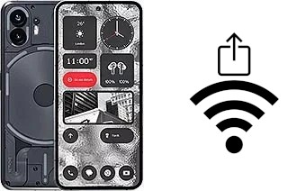 Generar QR con la clave Wifi en un Nothing Phone (2)
