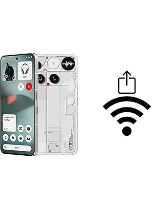 Generar QR con la clave Wifi en un Nothing Phone (3)