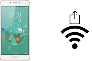 Generar QR con la clave Wifi en un nubia N2
