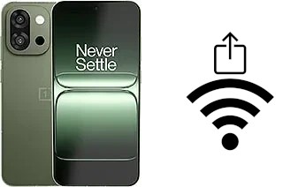 Generar QR con la clave Wifi en un OnePlus 13s