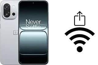 Generar QR con la clave Wifi en un OnePlus 13T