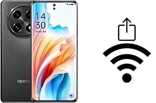 Generar QR con la clave Wifi en un Oppo A2 Pro