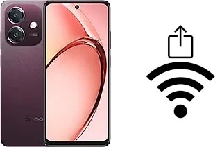 Generar QR con la clave Wifi en un Oppo A3x 4G