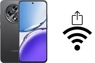 Generar QR con la clave Wifi en un Oppo A3 (2024)