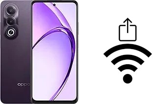 Generar QR con la clave Wifi en un Oppo A3x (China)