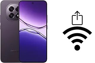 Generar QR con la clave Wifi en un Oppo A5 (China)