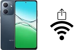 Generar QR con la clave Wifi en un Oppo A5x