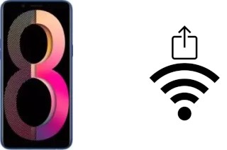 Generar QR con la clave Wifi en un Oppo A83 Pro
