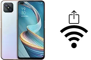 Generar QR con la clave Wifi en un Oppo Reno4 Z 5G