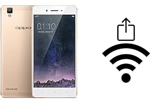 Generar QR con la clave Wifi en un Oppo F1
