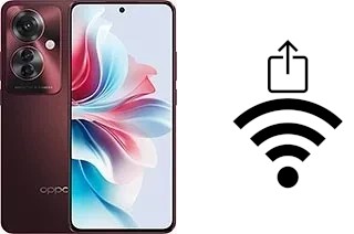 Generar QR con la clave Wifi en un Oppo F25 Pro