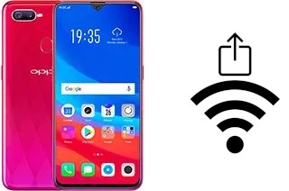 Generar QR con la clave Wifi en un Oppo F9 (F9 Pro)