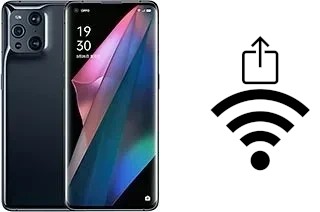 Generar QR con la clave Wifi en un Oppo Find X3