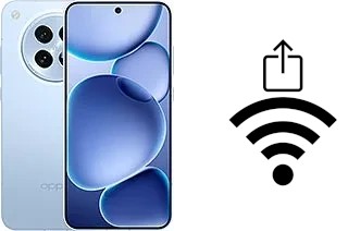 Generar QR con la clave Wifi en un Oppo Find X8s