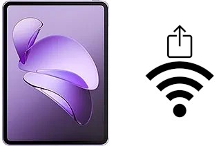 Generar QR con la clave Wifi en un Oppo Pad 3