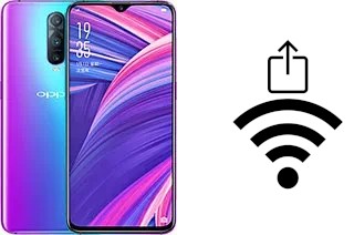 Generar QR con la clave Wifi en un Oppo RX17 Pro