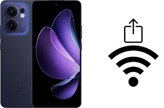 Generar QR con la clave Wifi en un Oppo Reno13 F
